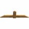 Ekena Millwork Eugene Rough Sawn Timber Gable Bracket, Western Red Cedar, 60"W x 17"H x 2"D x 6"F, 7/12 Pitch GBW060X17X0206EUG00RWR - alternate 2